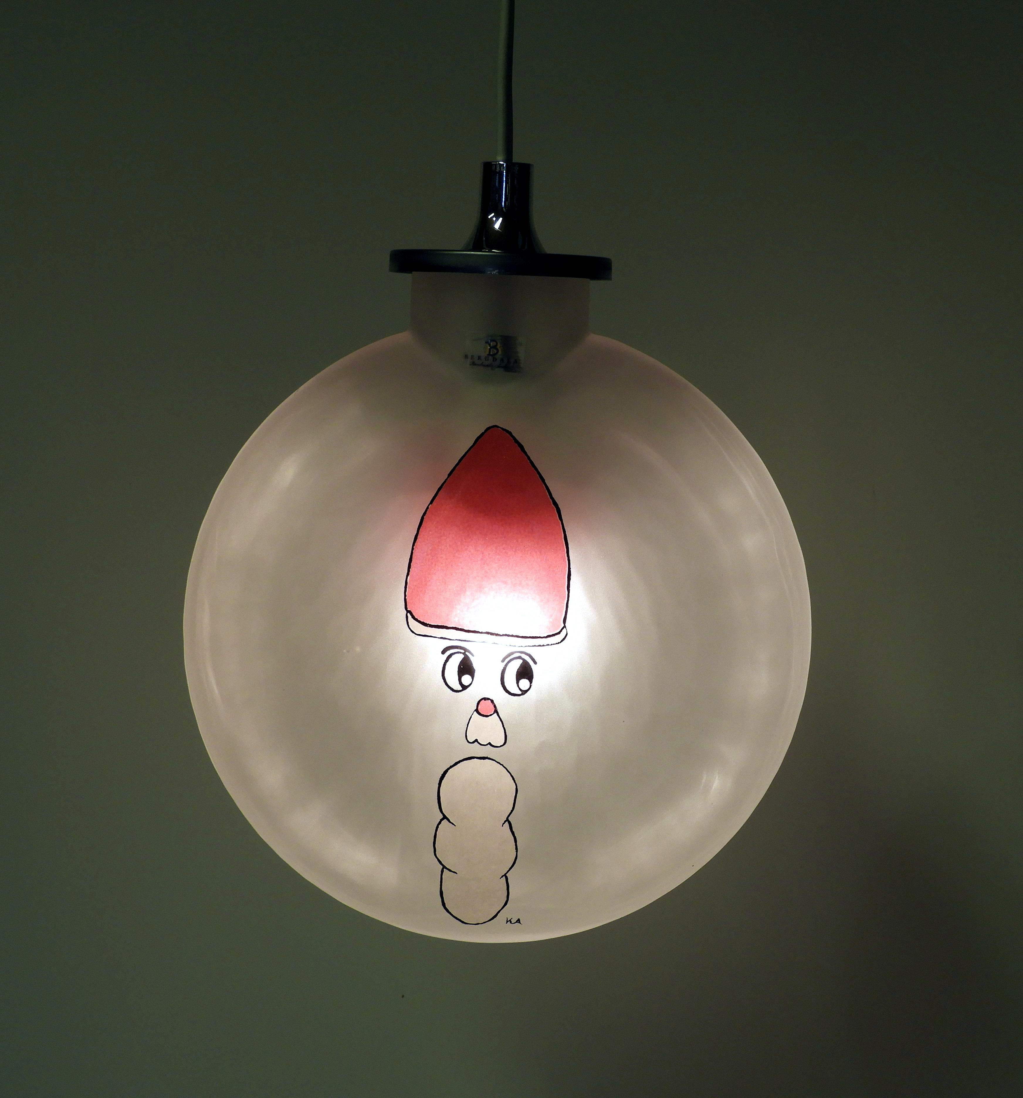 Glaslampan Stella Frost Tomte
