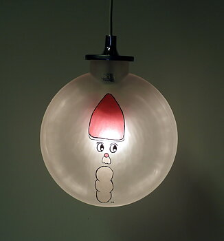 Glaslampan Stella Frost Tomte