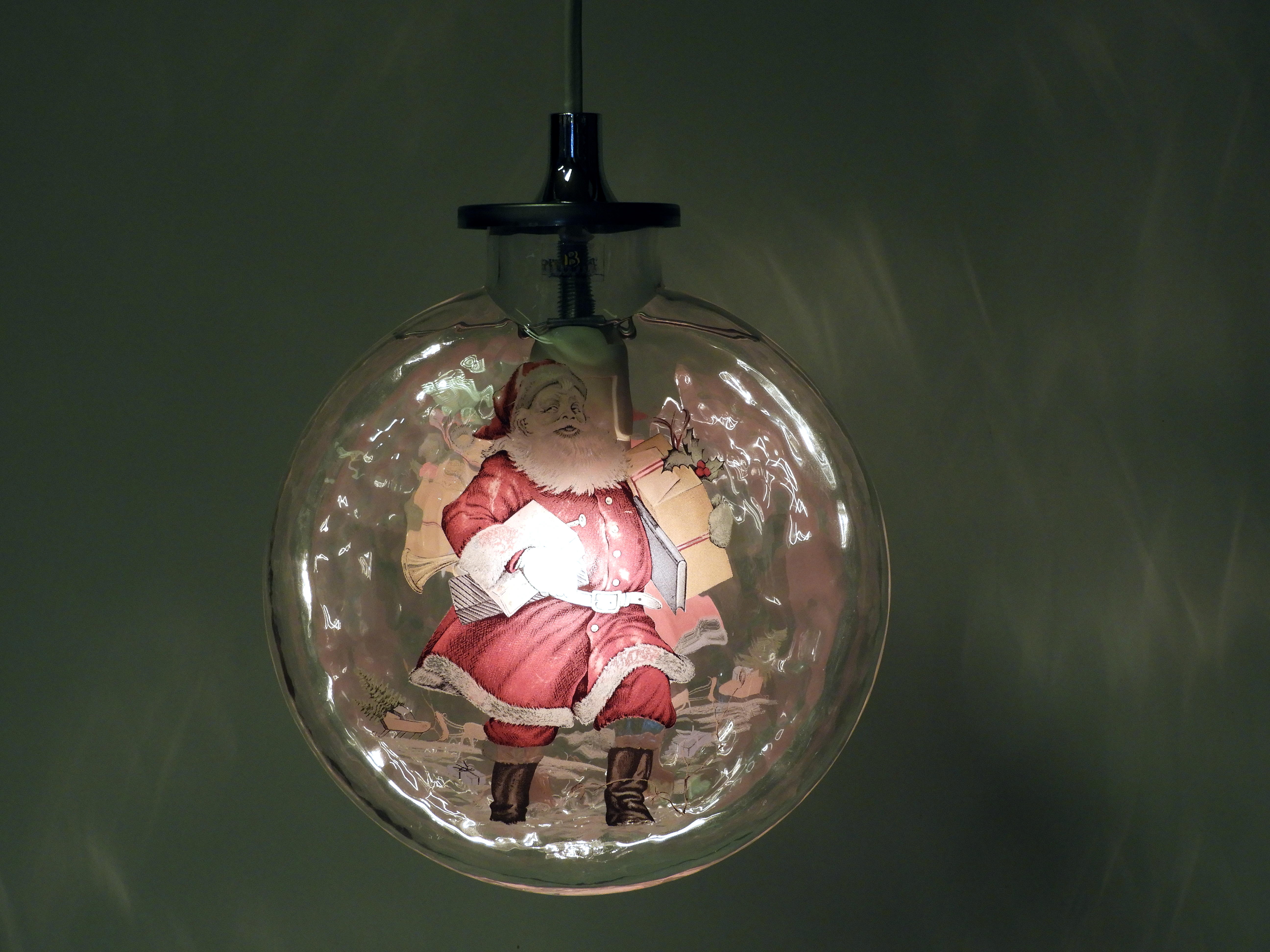 Glaslampan Stella Klar Santa - 3