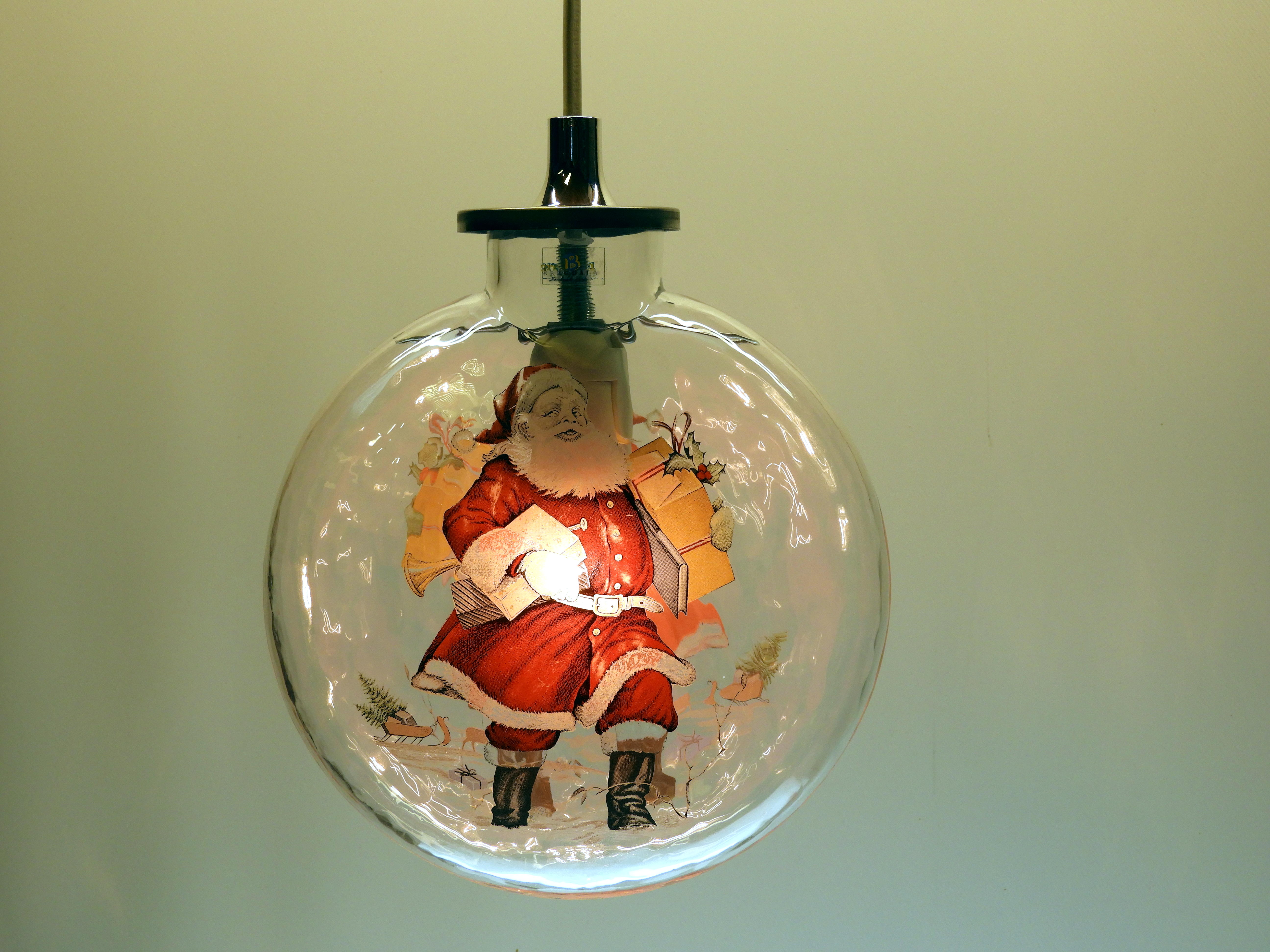 Glaslampan Stella Klar Santa - 4