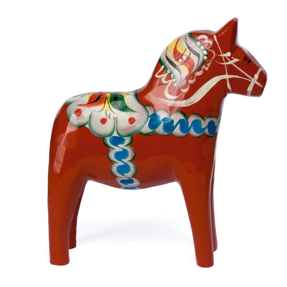 Dalahäst röd 10 cm - 2