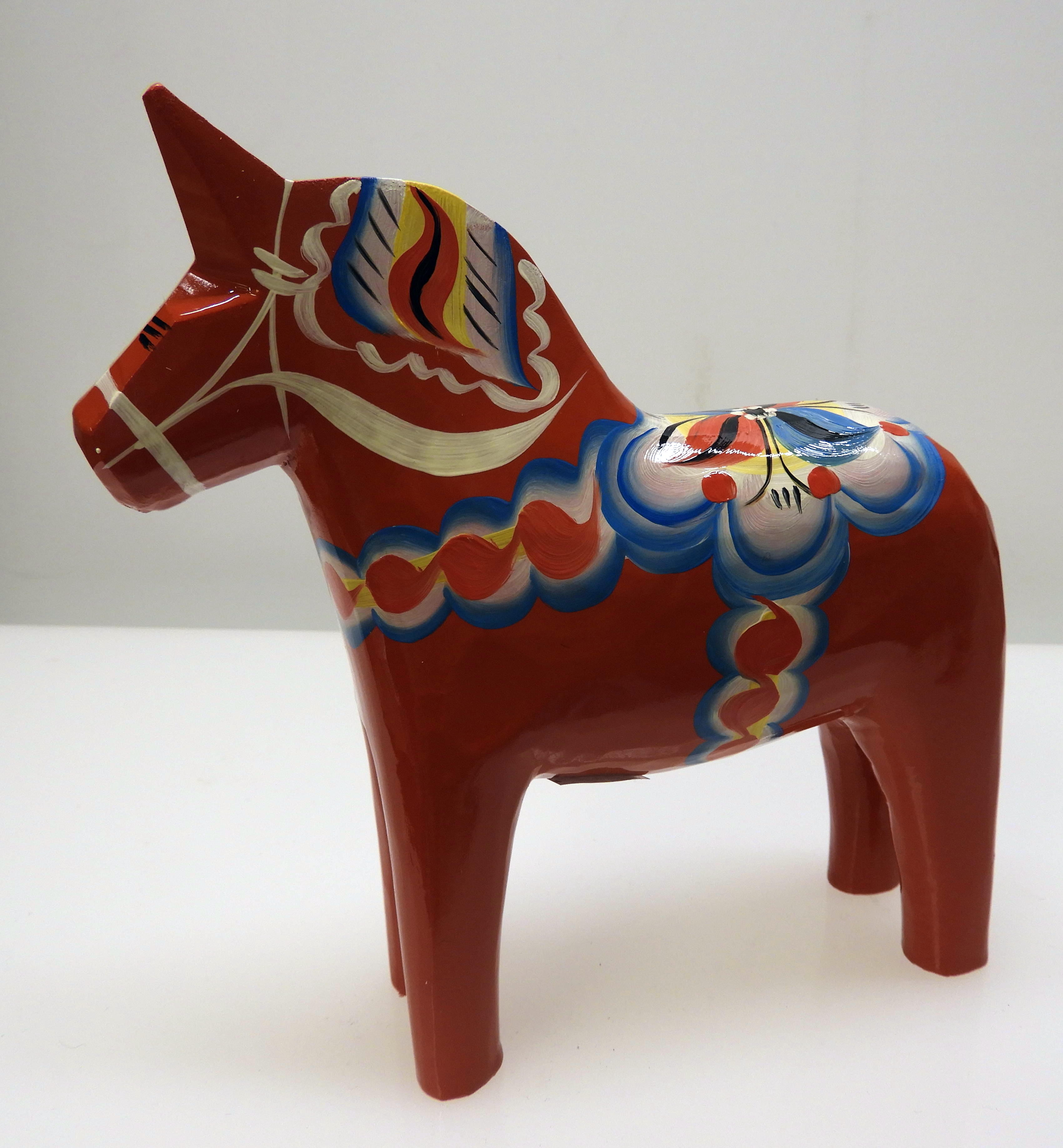 Dalahäst Röd 15 cm - 4