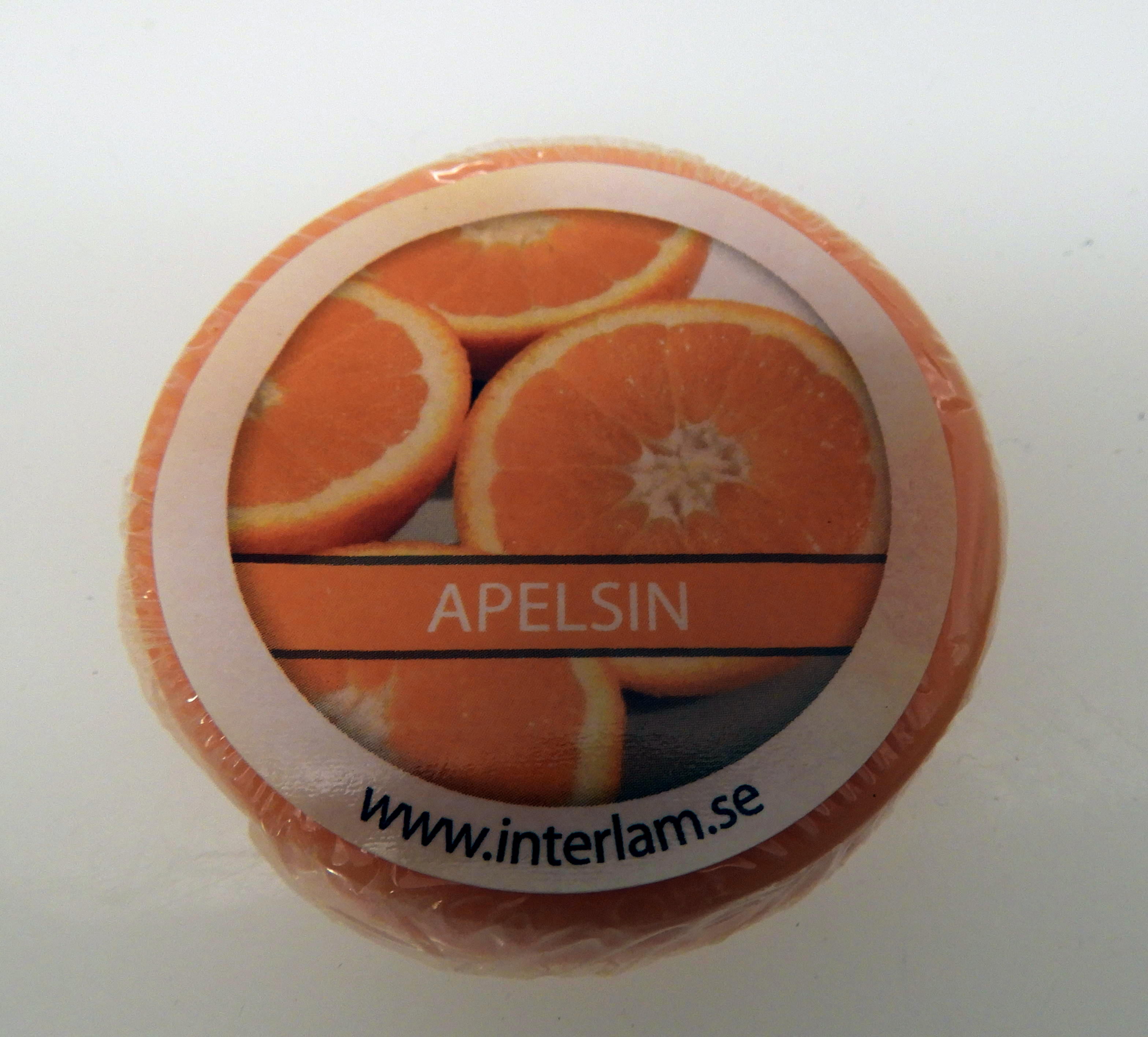 Vaxkaka Apelsin