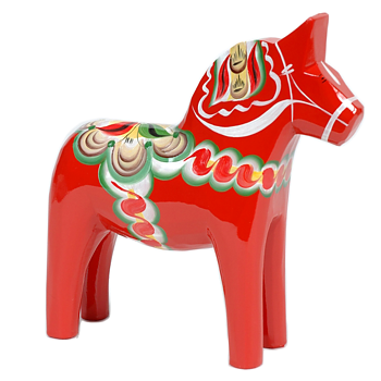 Dalahäst Röd 20 cm