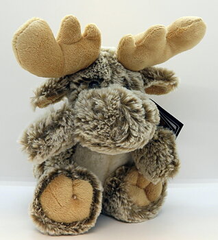 Mjukis Älg med  Sweden haklapp