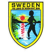 Tygmärke Midnattssol
