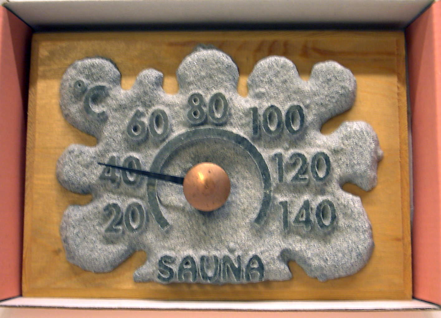 Termometer SAUNA i täljsten