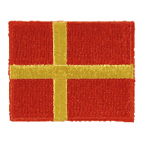 Broderad Flagga Skåne