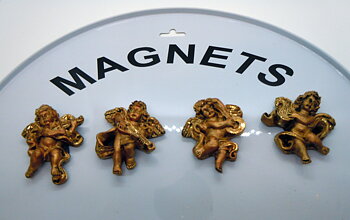 Kylskåpsmagnet, Änglar