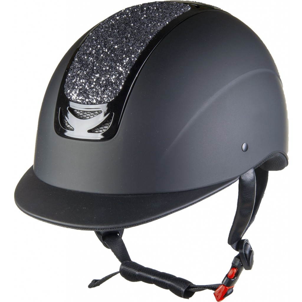 HKM Glamour Ridhjälm Svart Storlek XS = 49-51cm - 2