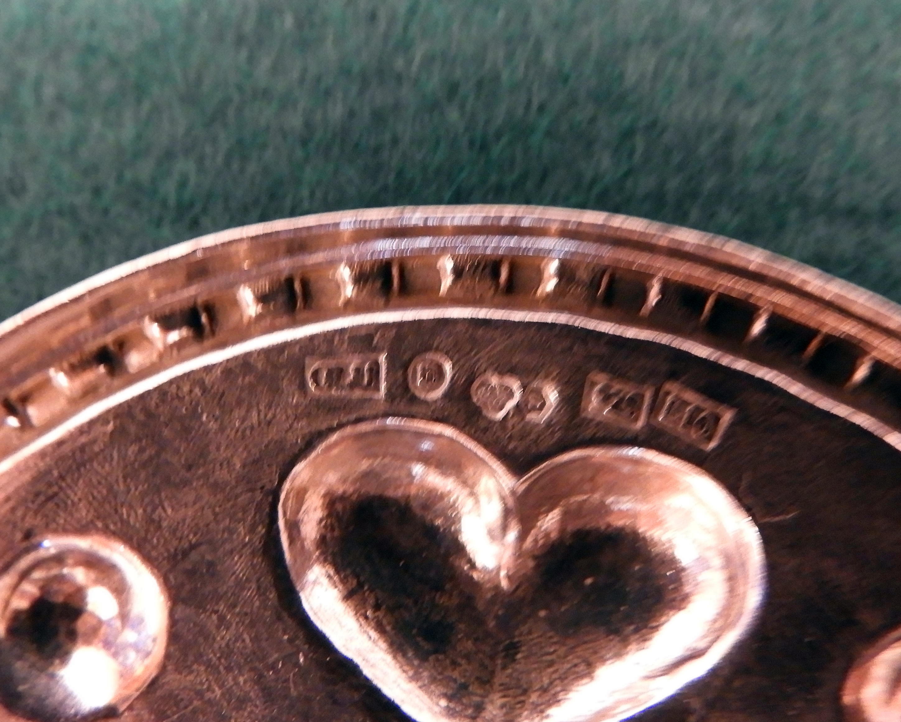 Midjespänne som Brosch i Silver - 3
