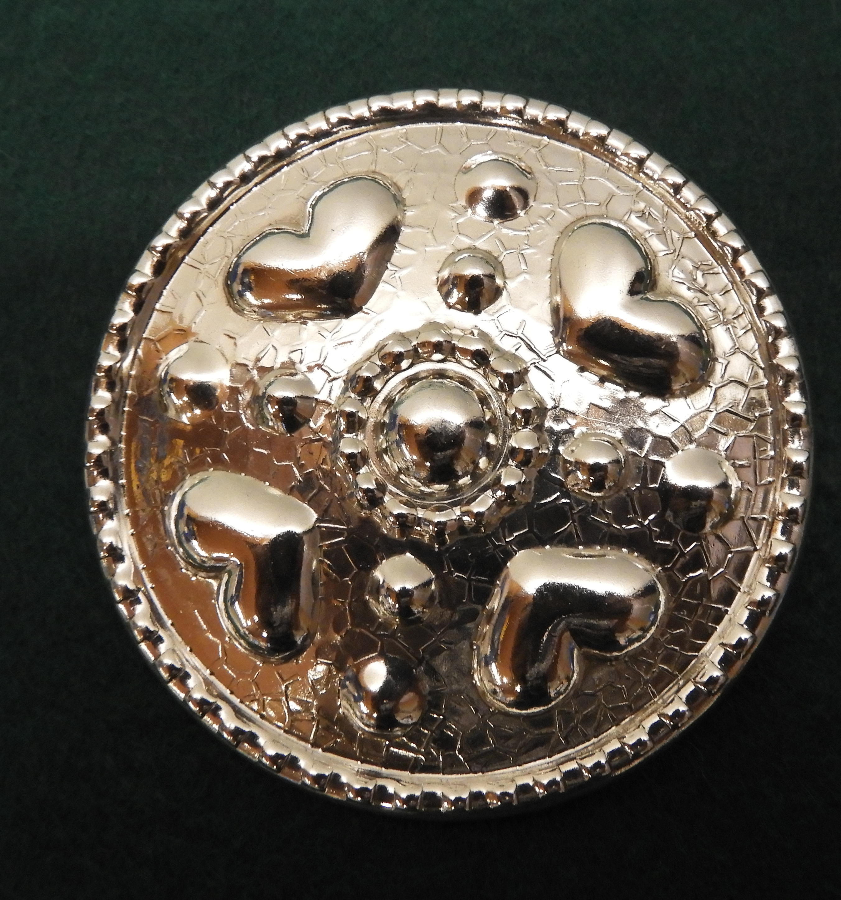 Midjespänne som Brosch i Silver