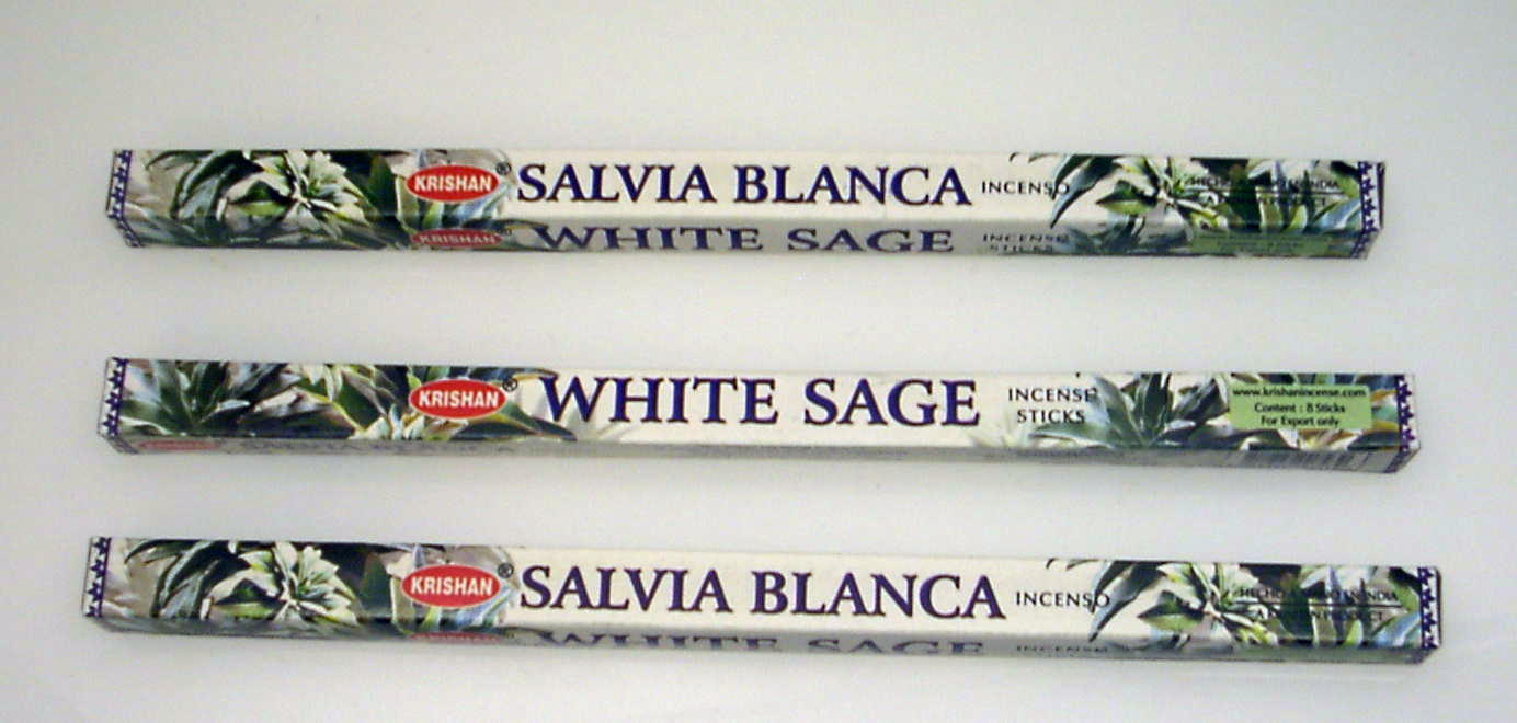 Rökelser White Sage  3 pack