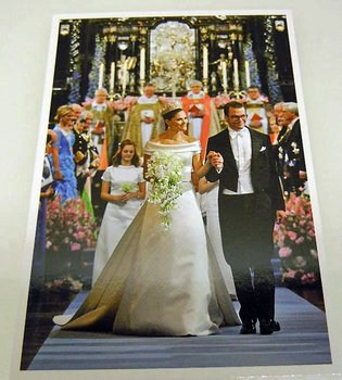 HKH Kronprinsessan Victoria och Daniel 