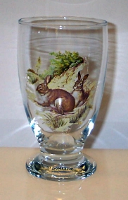 Nordiska Djur Glas, Allglas 34 cl.Vild Kanin