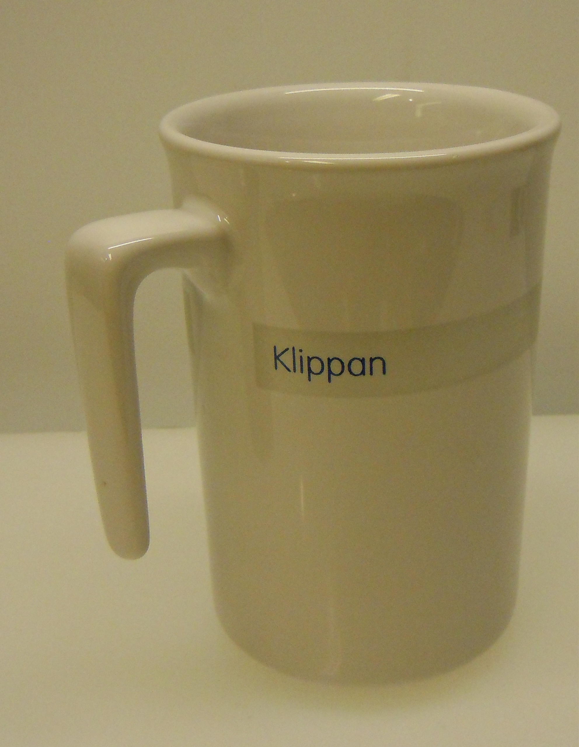 Mugg KLIPPAN -nära till det mesta