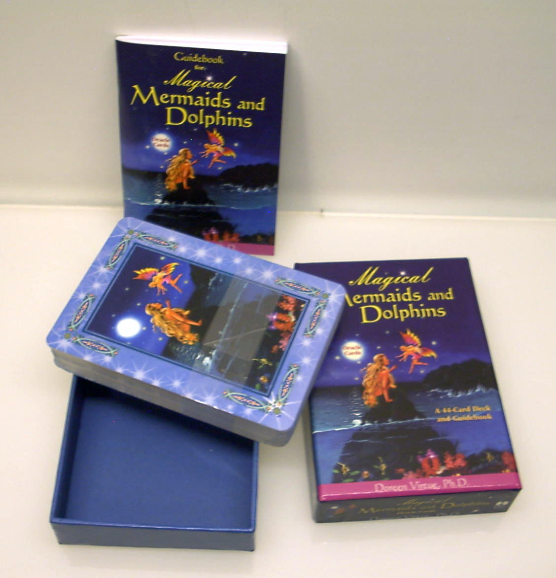 Oracle Tarot kort med bok 