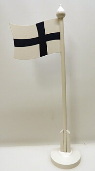 Flaggar Finland i trä