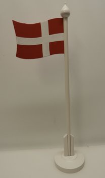 Flaggar Danmark i trä