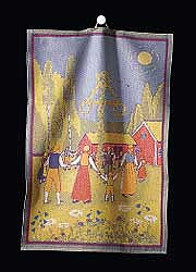 Midsommar handduk 48x70cm