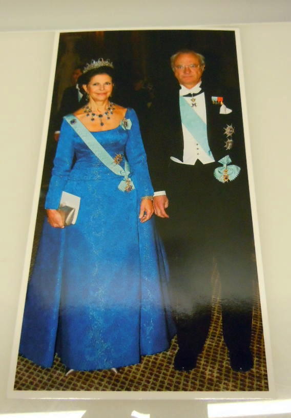 Sveriges Kung Carl XVI Gustaf och Drottning  Silvia
