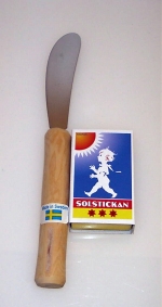 Smörknivar i Ene,  med stålblad