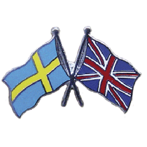 Pin Sverige/England