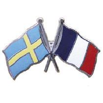 Pin Sverige/Frankrike