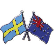 Pin Sverige/Australien