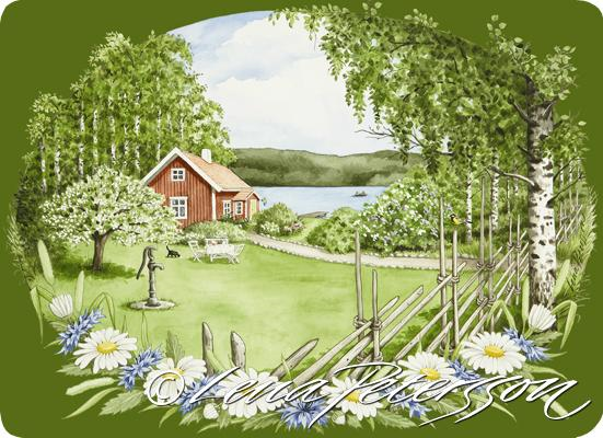 Bordstablett Sommar, sommar