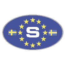 Dekal oval S-Europa