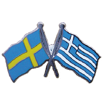 Pin Sverige/Grekland