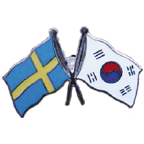 Pin Sverige/Korea
