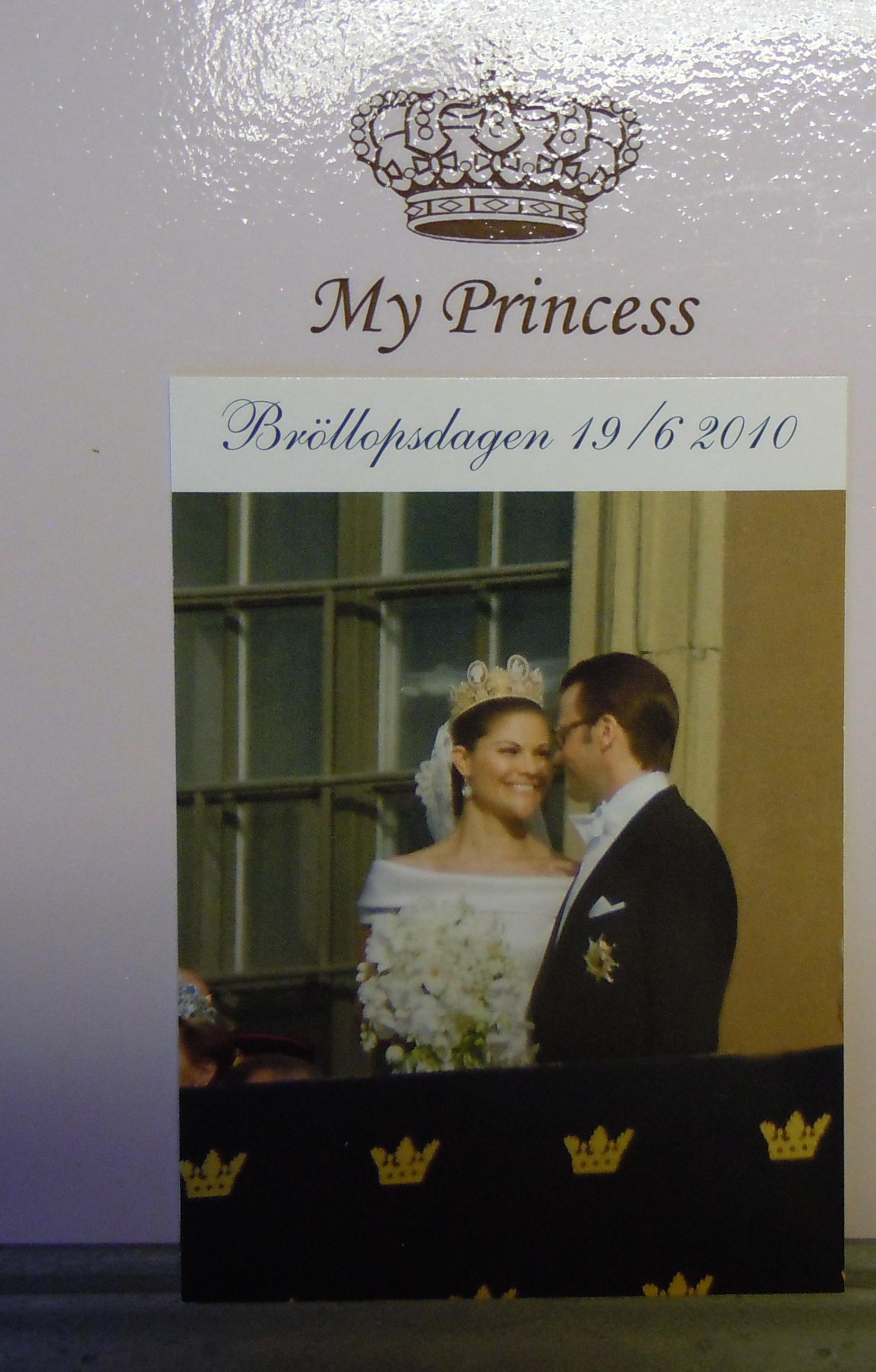 HKH Kronprinsessan Victoria  och Daniel 