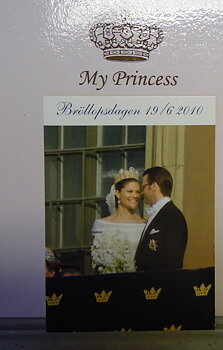 HKH Kronprinsessan Victoria  och Daniel 
