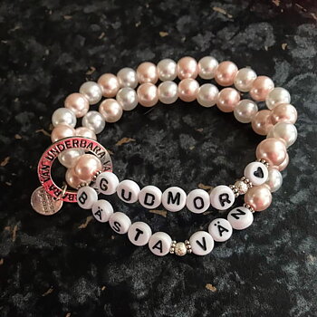 Armband Gudmor/Best Friend, Fri frakt