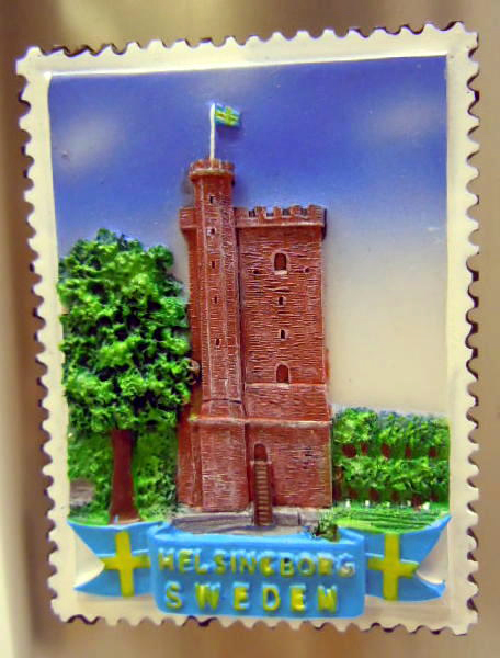 Helsingborg Sweden Kylskåpsmagnet