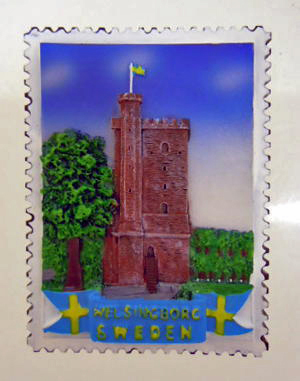 Helsingborg Sweden Kylskåpsmagnet - 2