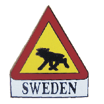 Älgskylt Sweden