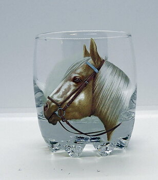 Hästglas 19,5 cl. Haflinger