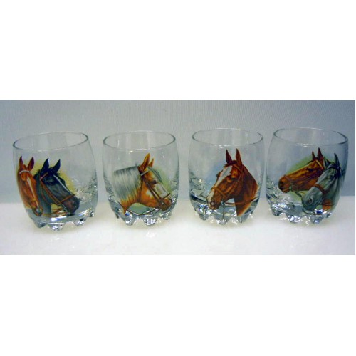 4 st Hästglas 19,5 cl.