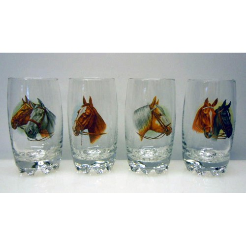 4 st Hästglas 41 cl.