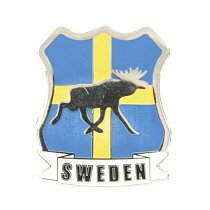 Flagga med Älg, Sweden