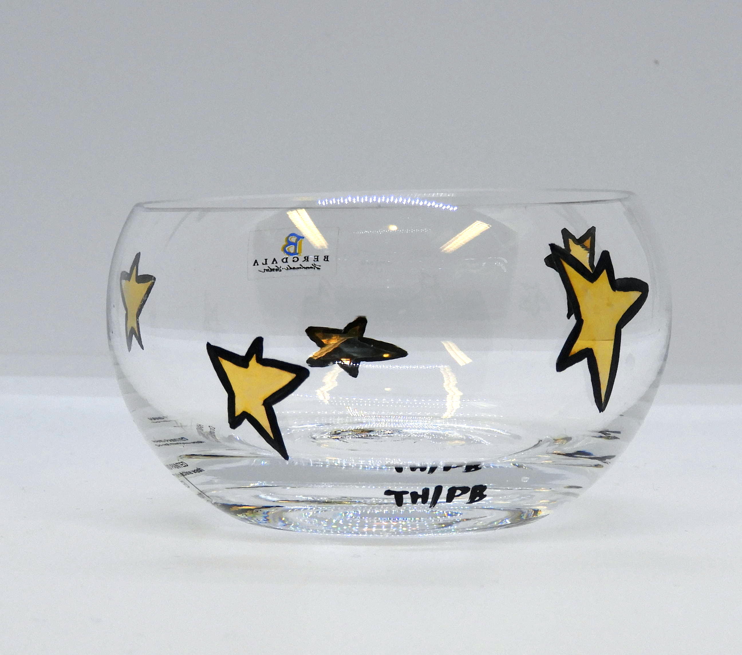 Bergdala skål gold star