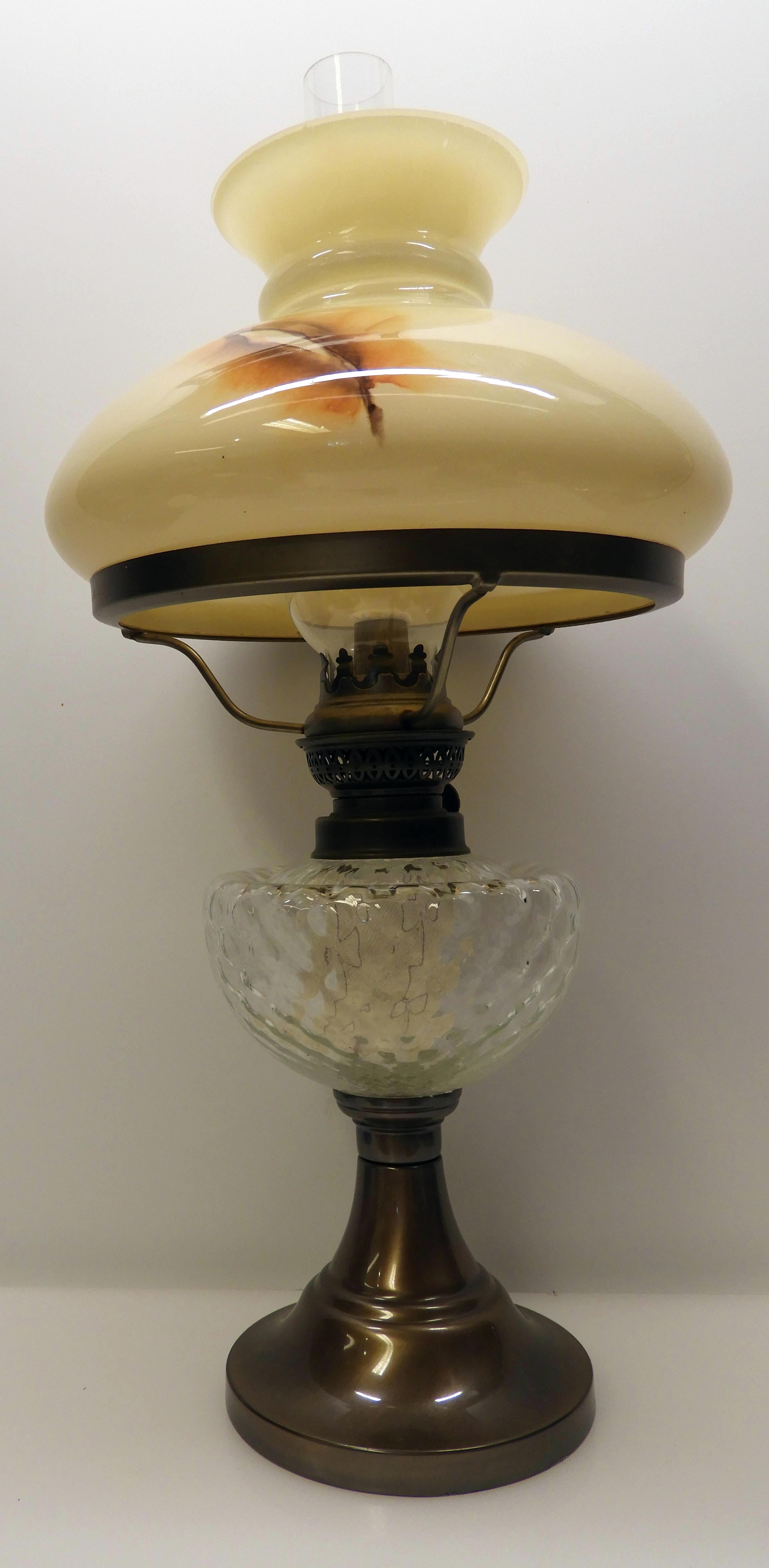 Fotogenlampa Rosdala glas