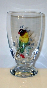 Fågel Glas, Allglas 34 cl. Paradisfågel 6