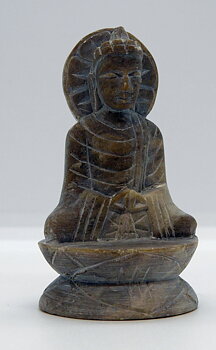 Liten Budda 7 cm i sten