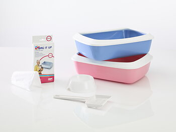 Kattlåda 42cm Startpaket Rosa