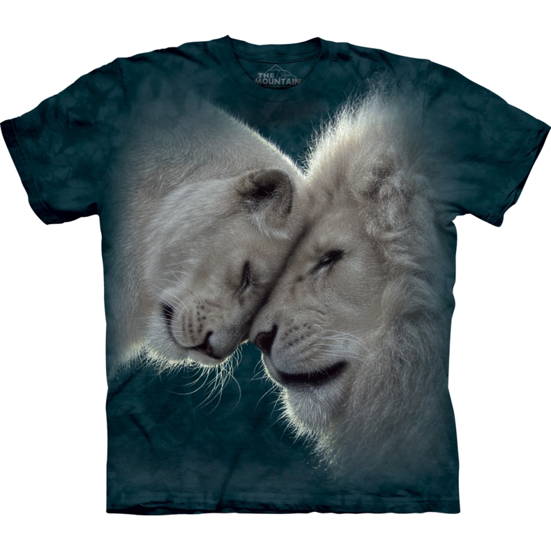 Lejon T-shirt White Lions Love