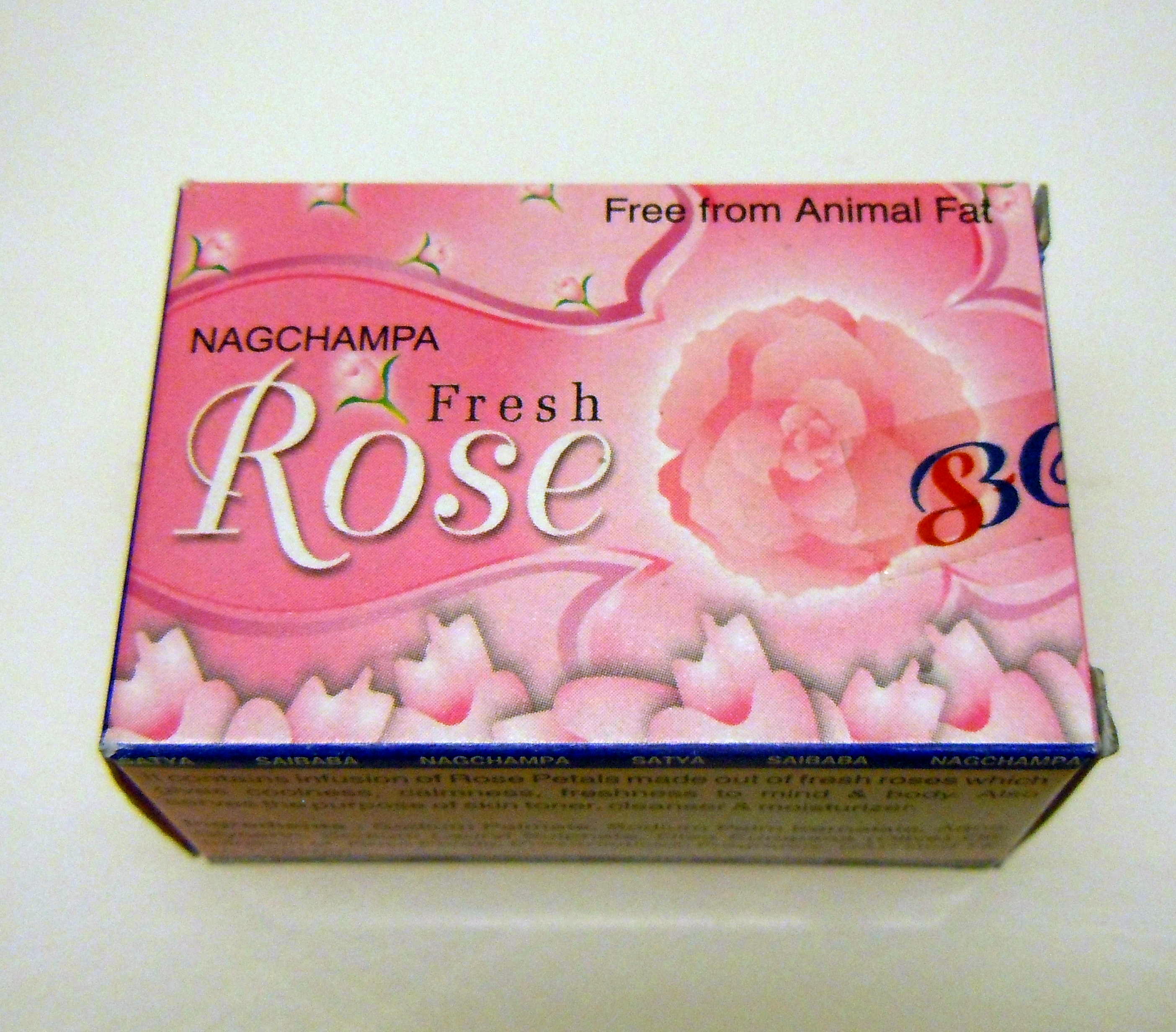 Nag Champa Fresh Rose Tvål